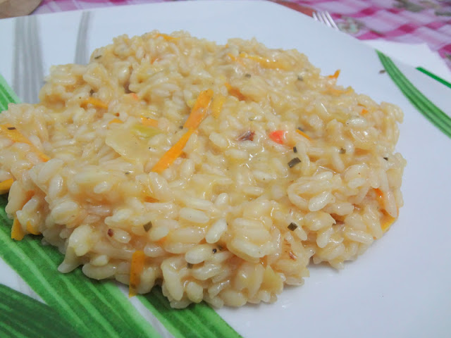 risotto all'arancia