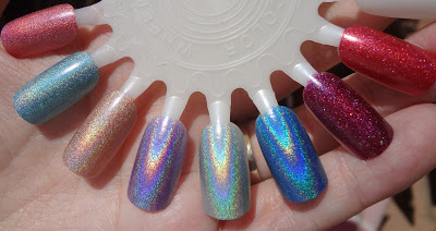 Smalti Olografici a confronto:Layla, Pupa, Opi Smalti Olografici a confronto:Layla, Pupa, Opi