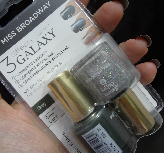 Nail Galaxy Kit Grey e Gray Light 