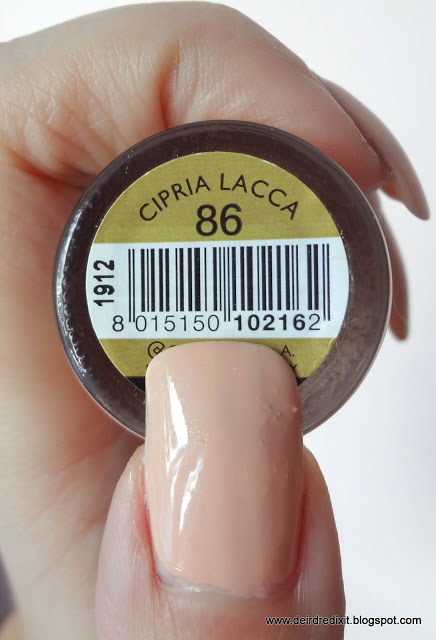 Collistar smalto nr 86 Cipria Lacca Collistar collezione Milano: smalto nr 86 Cipria Lacca