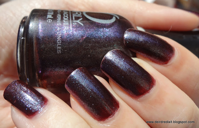 Smalto Orly Galaxy Girl Swatch luce naturale diretta Smalto Orly Galaxy Girl