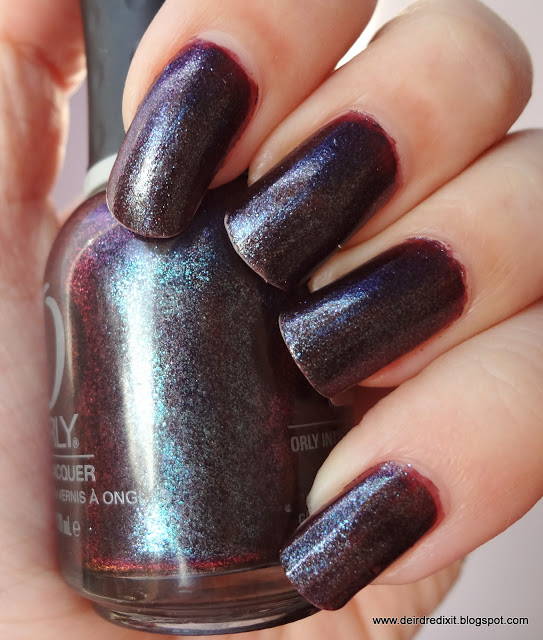 Smalto Orly Galaxy Girl Swatch luce naturale Smalto Orly Galaxy Girl