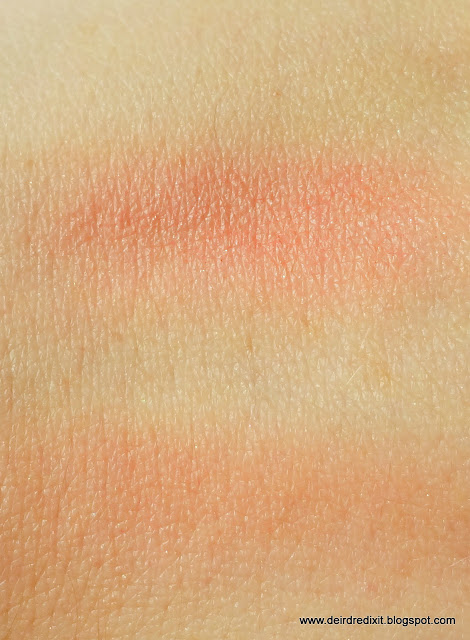 Swatch di Collistar Maxi Fard effetto seta Corallo - luce calda