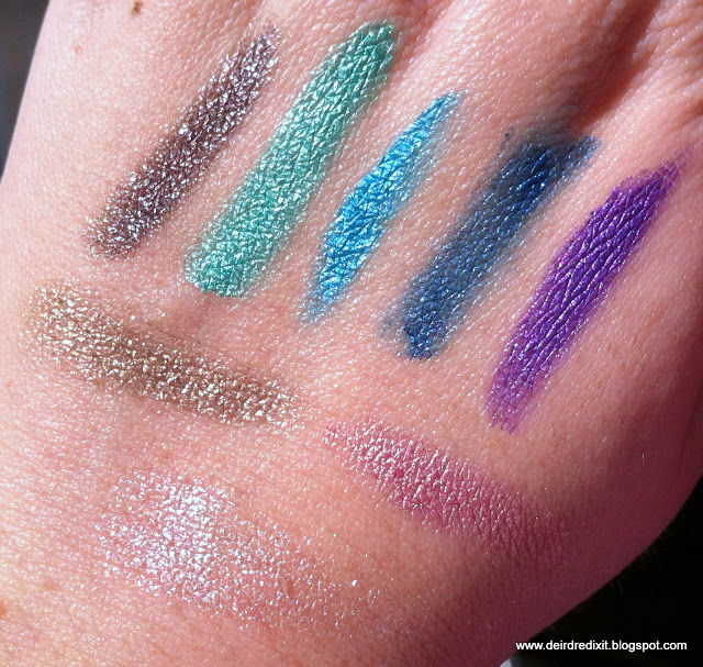 Swatch Ombretti in crema Kiko Fierce Spirit Swatch Ombretti in crema Kiko Fierce Spirit
