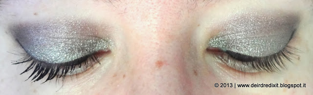 Collistar Mascara Shock Paragone con e senza mascara shock