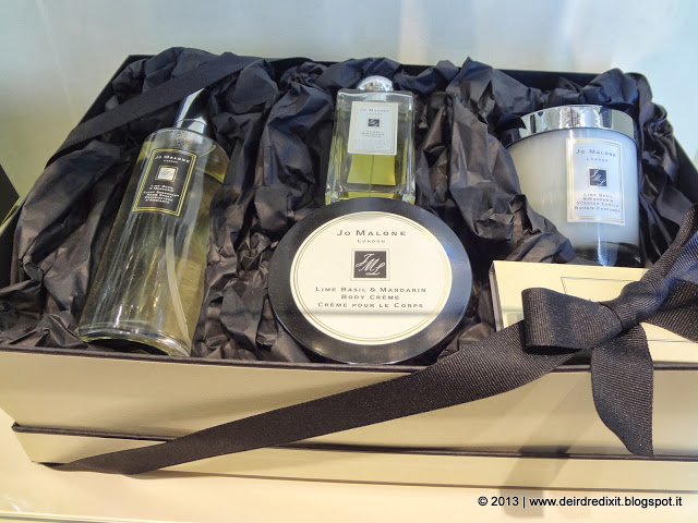 La boutique Jo Malone di via Manzoni - Milano