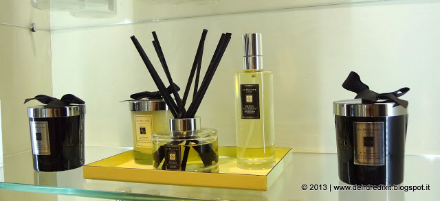 Prodotti Jo Malone, Boutique di via Manzoni - Milano