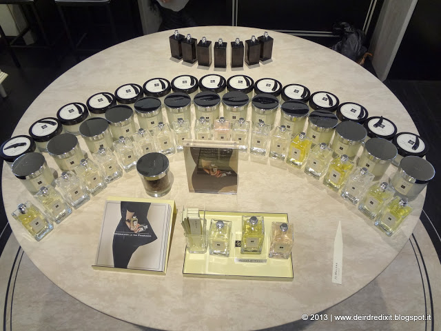 La boutique Jo Malone di via Manzoni - Milano