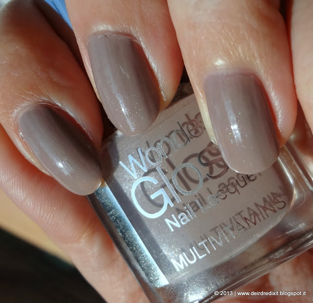 Swatch smalto Wonder Gloss nr 11 Zoom di Prestige Cosmetics