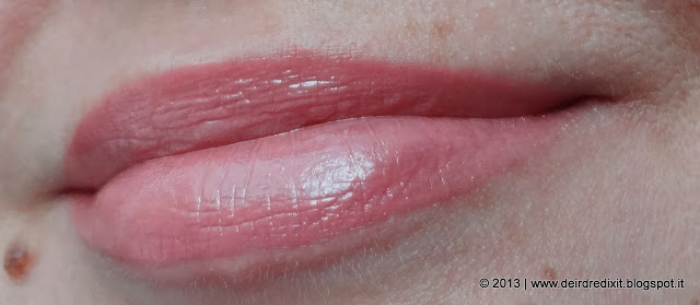 Swatch Lip Lacquer Vinyl Rose - Pure Color High Intensity by Estée Lauder