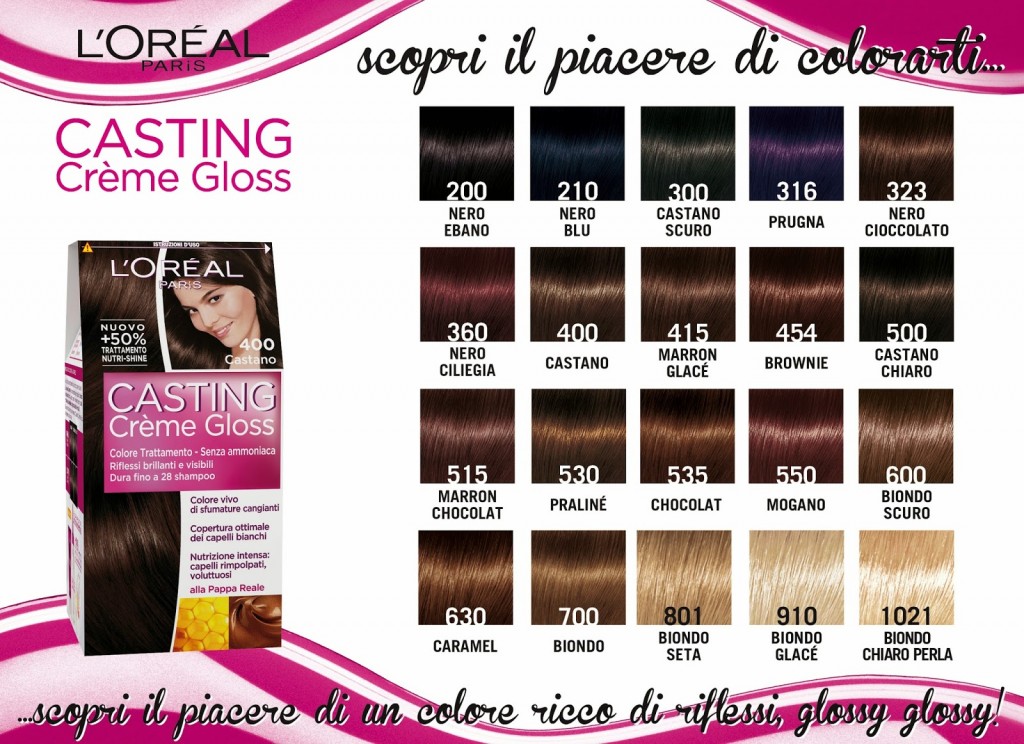 Casting Crème Gloss di L'Oréal Paris, Colorazione per capelli