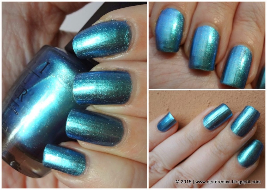 Opi Hawaii Collection swatch This Color’s Making Waves Opi Hawaii Collection swatch This Color’s Making Waves