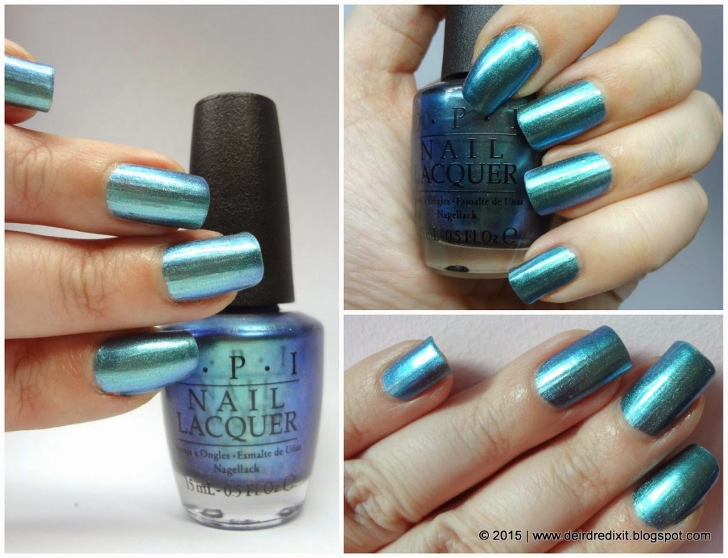 Opi Hawaii Collection swatch This Color’s Making Waves Opi Hawaii Collection swatch This Color’s Making Waves
