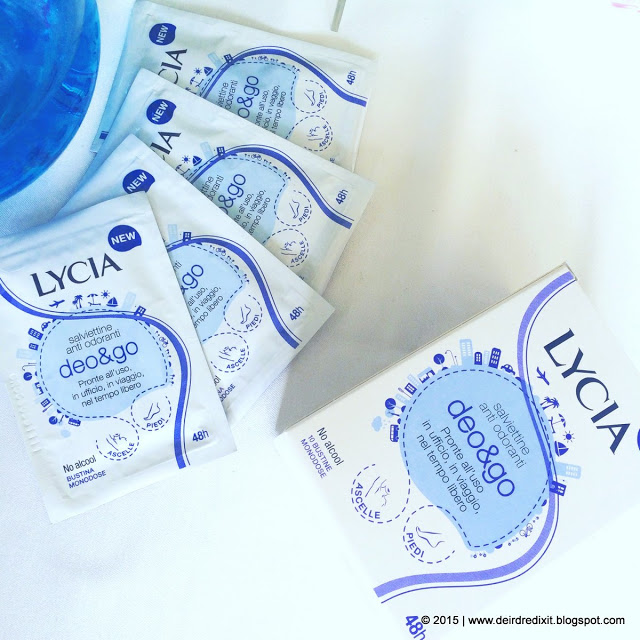 Lycia salviettine antiodoranti deo e go