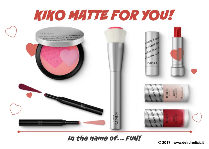 kiko matte for you collezione