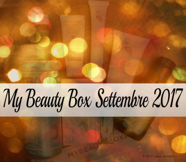 MyBeautyBox Settembre 2017