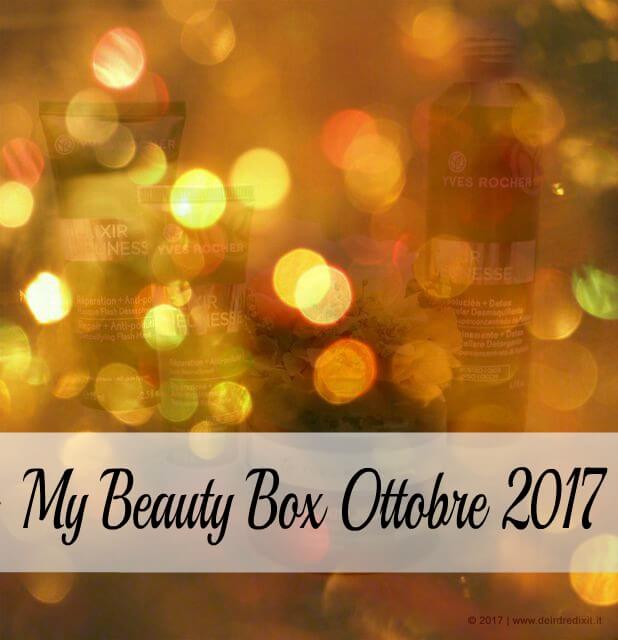 MyBeautyBox Ottobre 2017