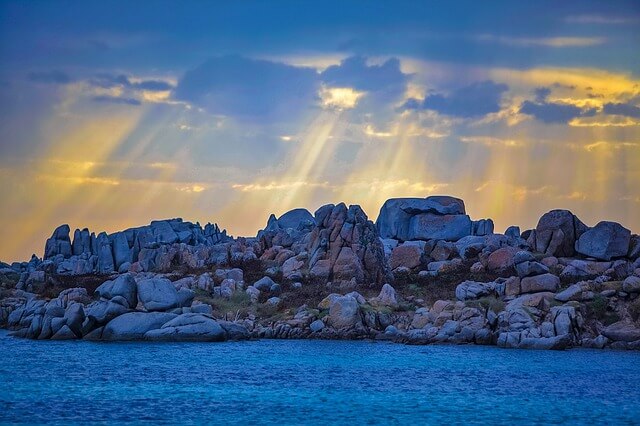 corsica tramonto