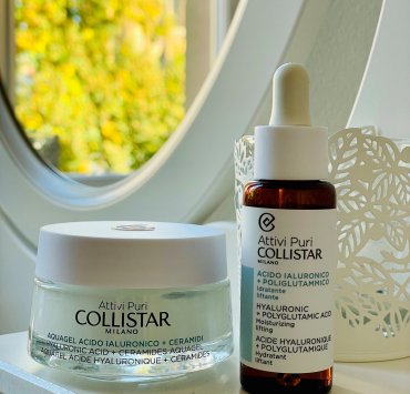 collistar attivi puri acido ialuronico siero e gel