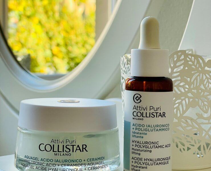 collistar attivi puri acido ialuronico siero e gel