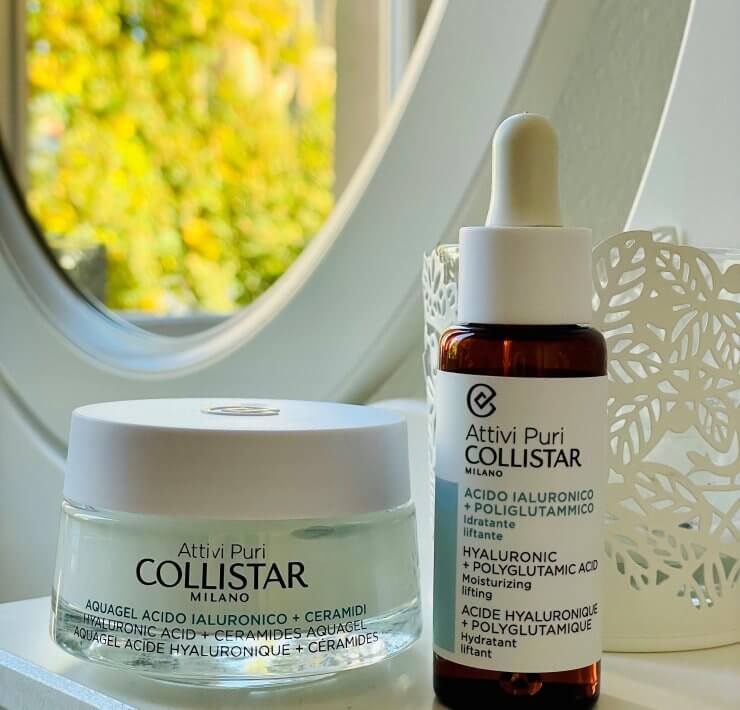 collistar attivi puri acido ialuronico siero e gel