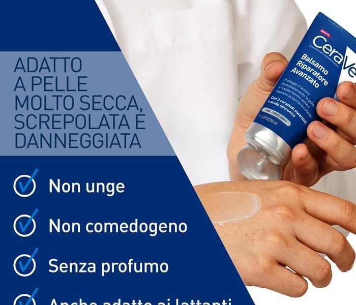 CERAVE PELLE SECCA BALSAMO RIPARATORE