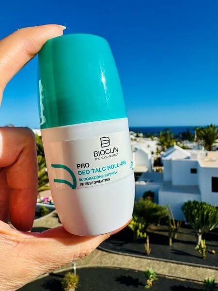 Bioclin Deo Pro Talc roll-on deodorante per sudorazione intensa