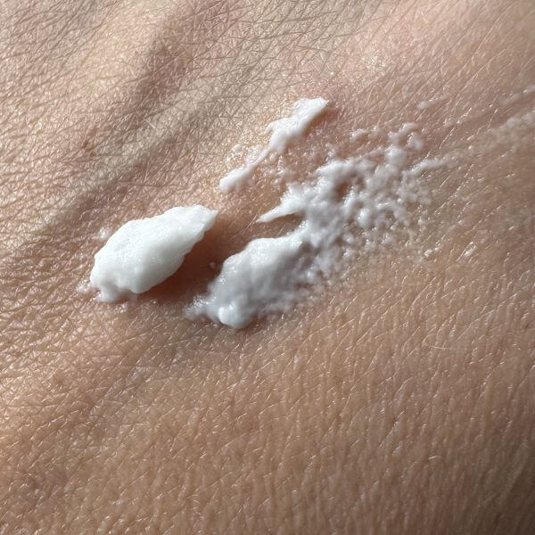 staminalis emulsione doposole texture dettaglio